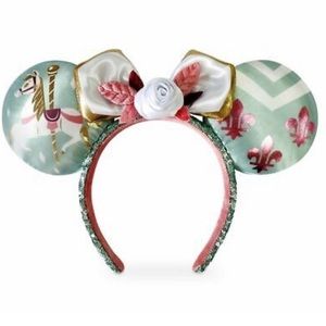 Disney Minnie Mouse Main Attraction Carrousel Ears *NWT